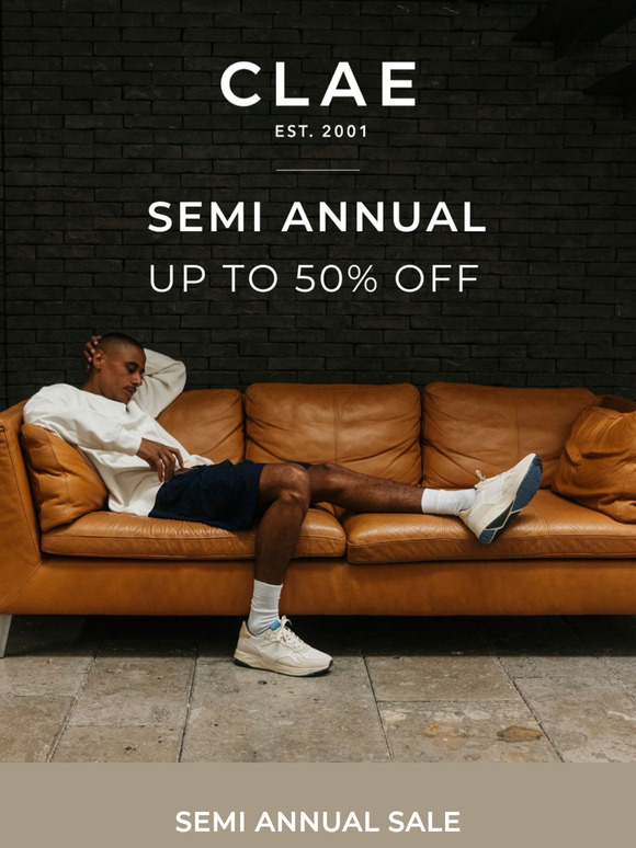 SEMI ANNUAL SALE | UP TO 50% OFF