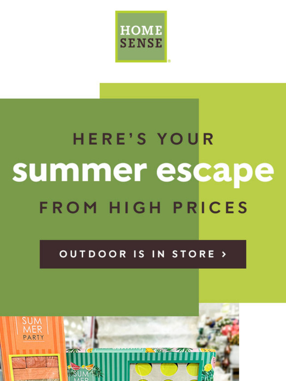 ☀️ Soak up: Games, towels, patio sets...
