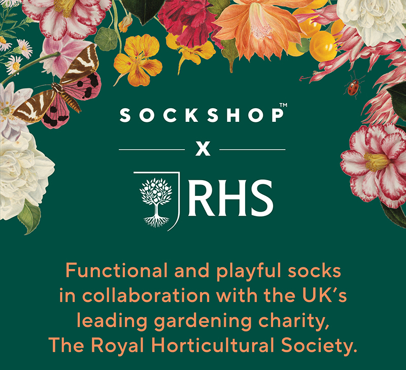 SOCKSHOP x RHS - Discover the new Collection