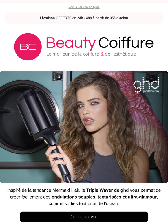 Le style wavy parfait, signé ghd 🌊