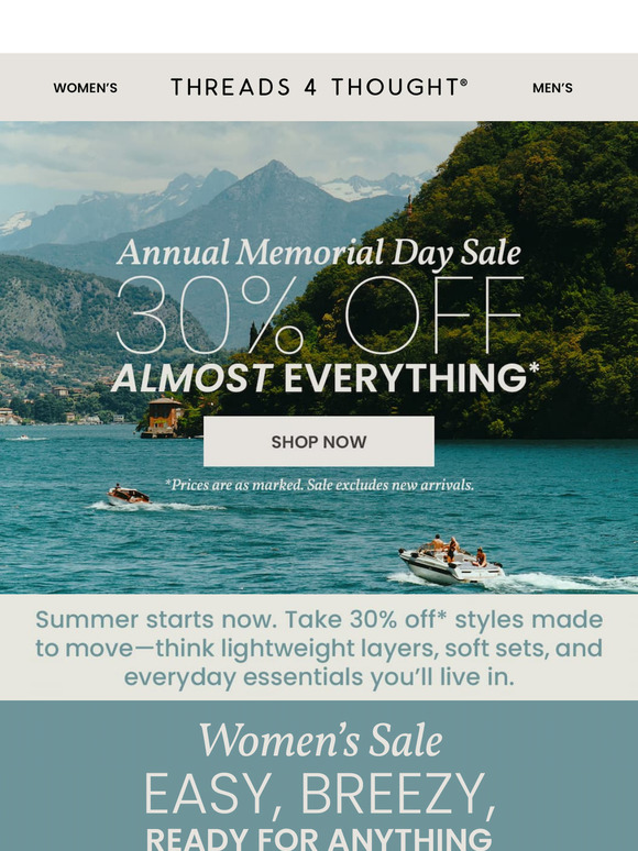 Memorial Day Sale Starts Now 🇺🇸