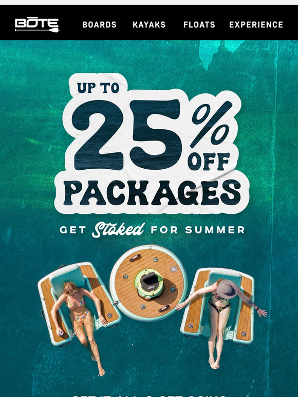 Up to 25% Off on Premium Packages