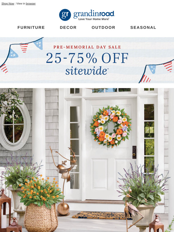 Dress your space in it's summer best