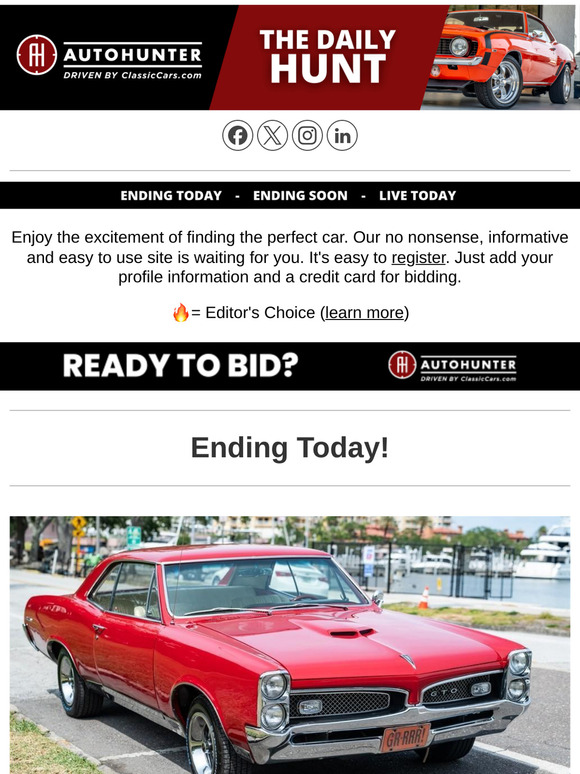 Daily Hunt: Picture yourself in this '74 Chevrolet Corvette! Auction ends today.