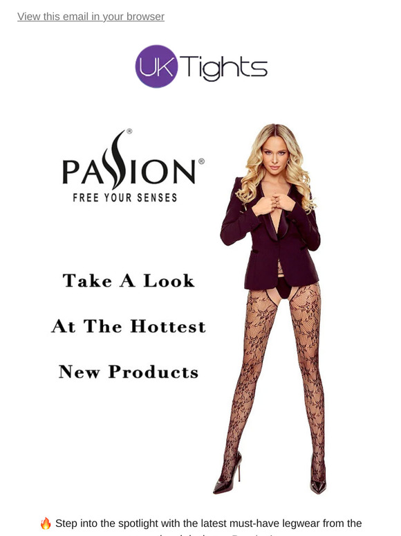 Legwear Love: Hottest New Products From Passion!