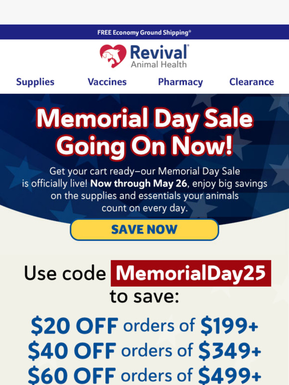 💥 Memorial Day Sale Is On – Save Up to $60!