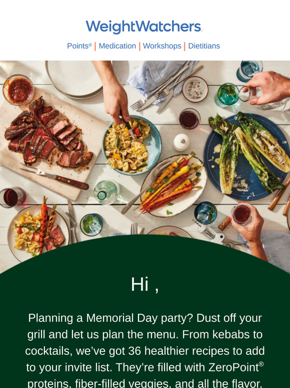 The WW guide to Memorial Day