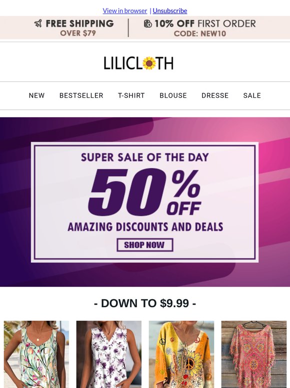 Limited Time: Up to 50% Off Our Hottest Picks!