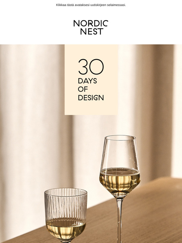 Tämän viikon designtarjoukset