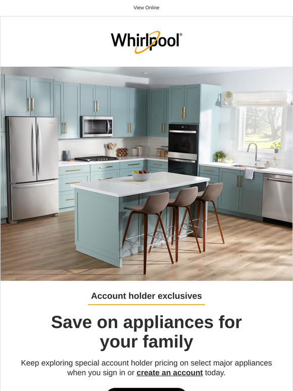 Find the right appliances for your home