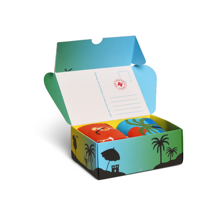 2-Pack Beach Life Socks Gift Set