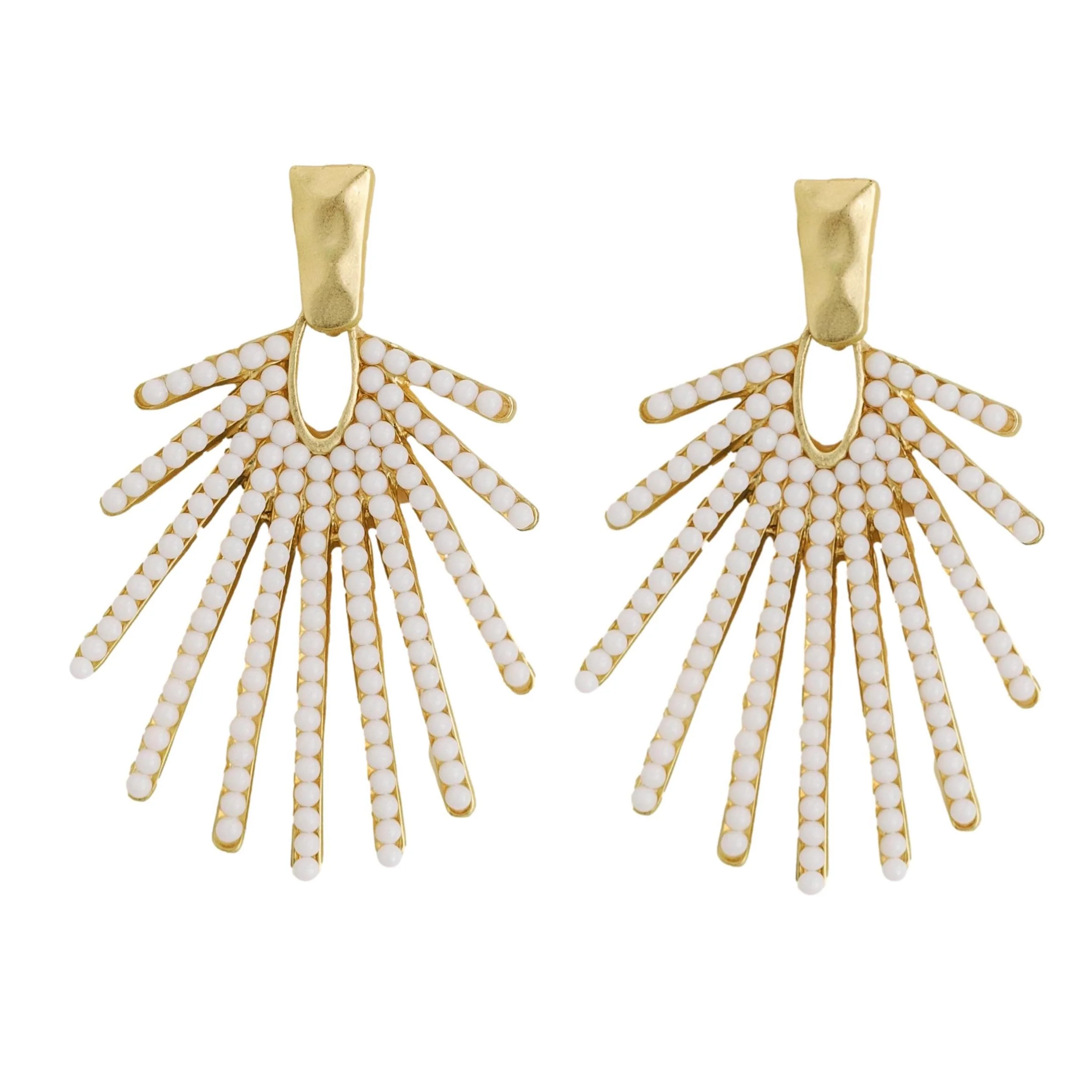 Image of White Sunburst Drops