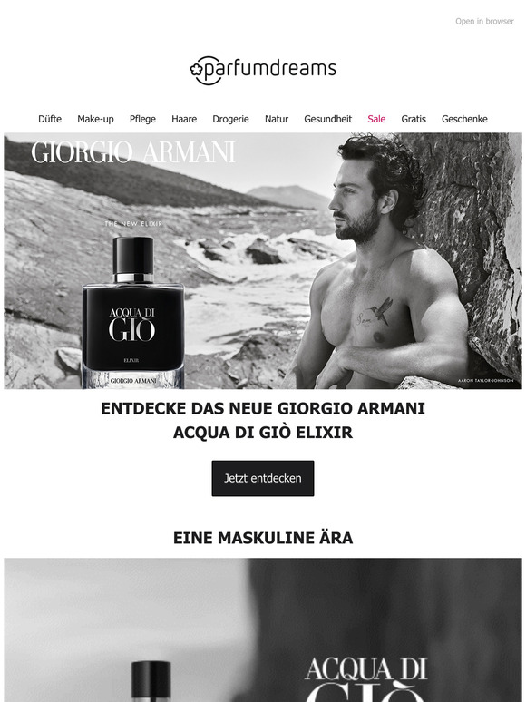 NEU: Giorgio Armani Acqua di Giò Elixir