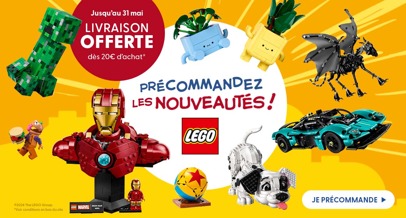 LEGO livraison offerte precommandes