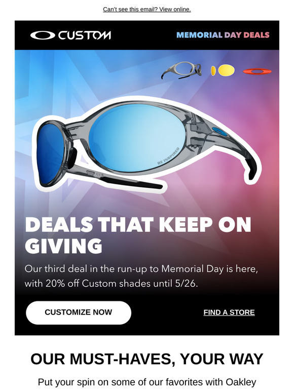 20% Off Your Unique Shades