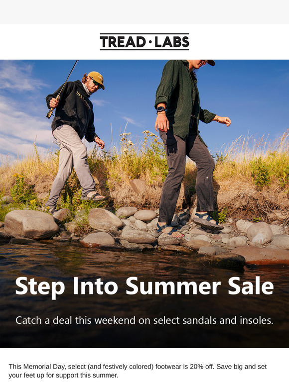 Step Into Summer: 20% Off Select Products
