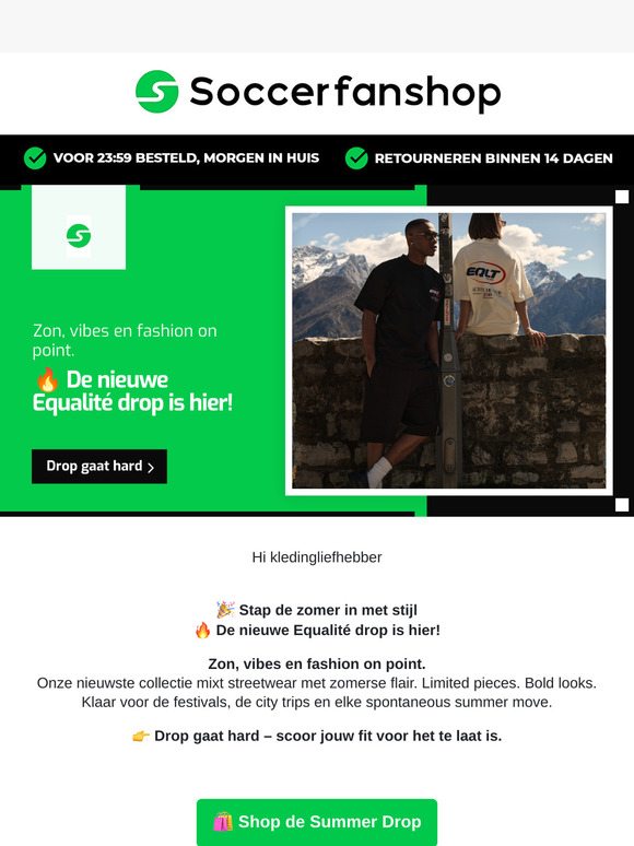 🔥 De nieuwe Equalité drop is hier!