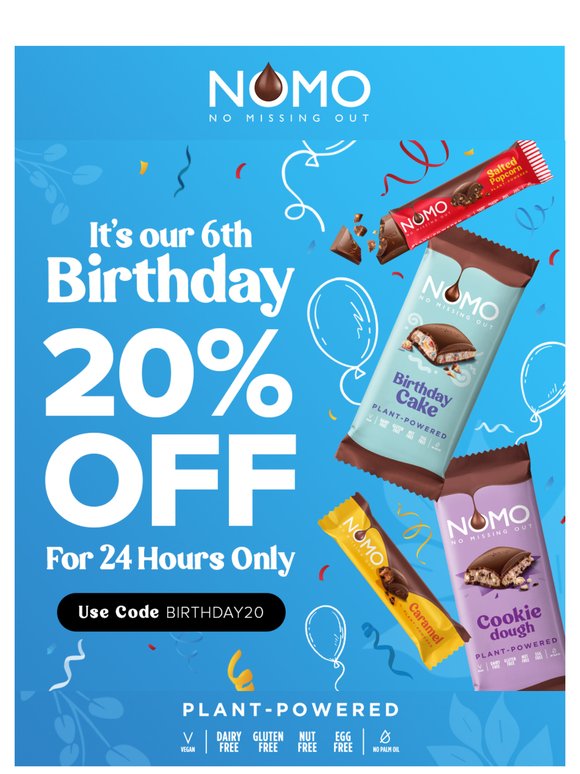 20% Off For 24 Hours Only!