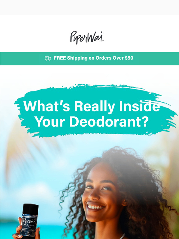 What’s really inside your deodorant?