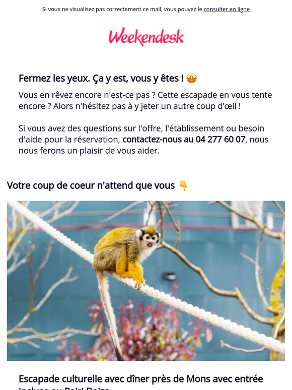 Voici l'offre qui a attiré votre attention