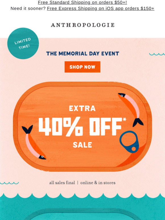 TGIF: Extra 40% Off (+ up to 30% off home!)