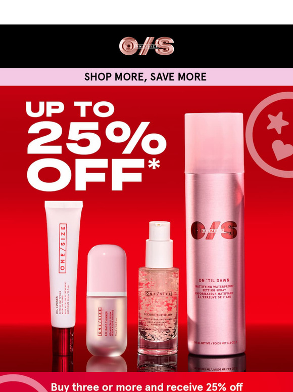 Up to 25% off starts NOW ‼️