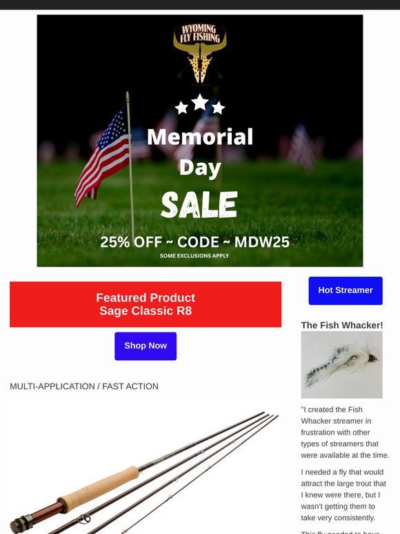 Memorial Day Sale: Cast Your Line for Great Deals