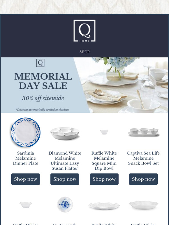 Memorial Day Sale: 30% OFF 💙💥