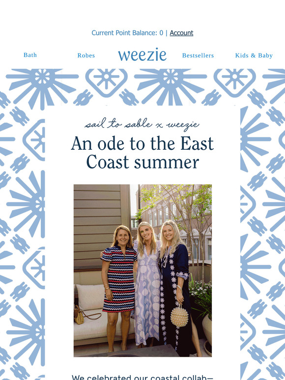 We celebrated our latest coastal collab💙