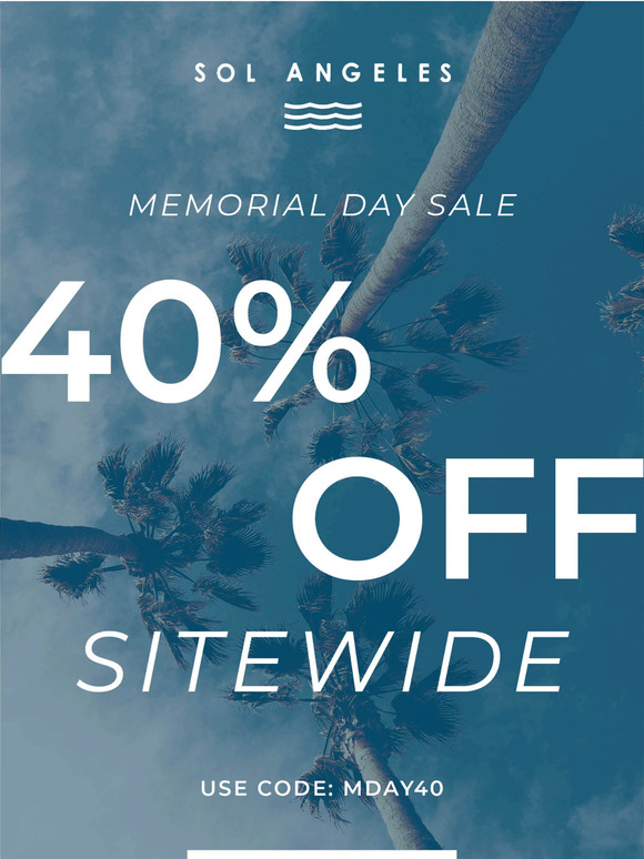 Kids’ Summer Styles – 40% Off!