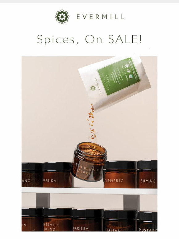Spices, on SALE!