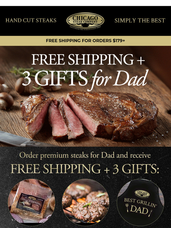 Free Chef's Apron for Dad - Limited Time Only🥩