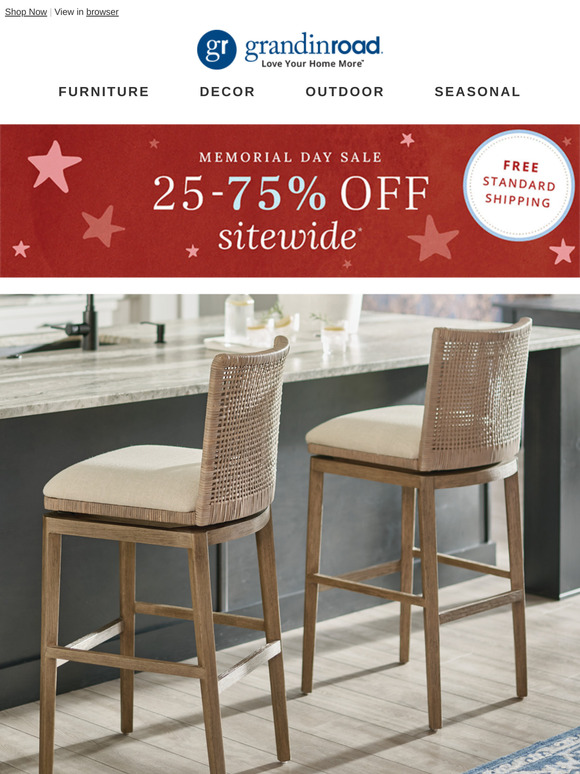 Meet Sanibel: Our hottest, new bar stool