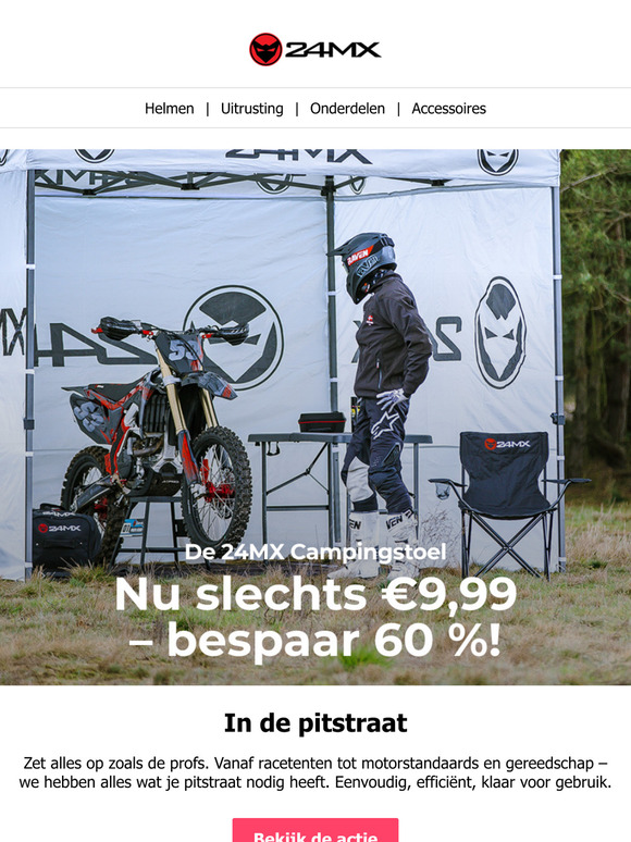 Tenten, standaards, gereedschap – alles op één plek