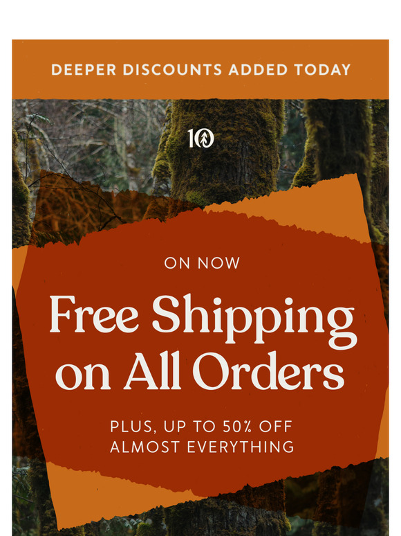 Free Shipping Starts Now 📦
