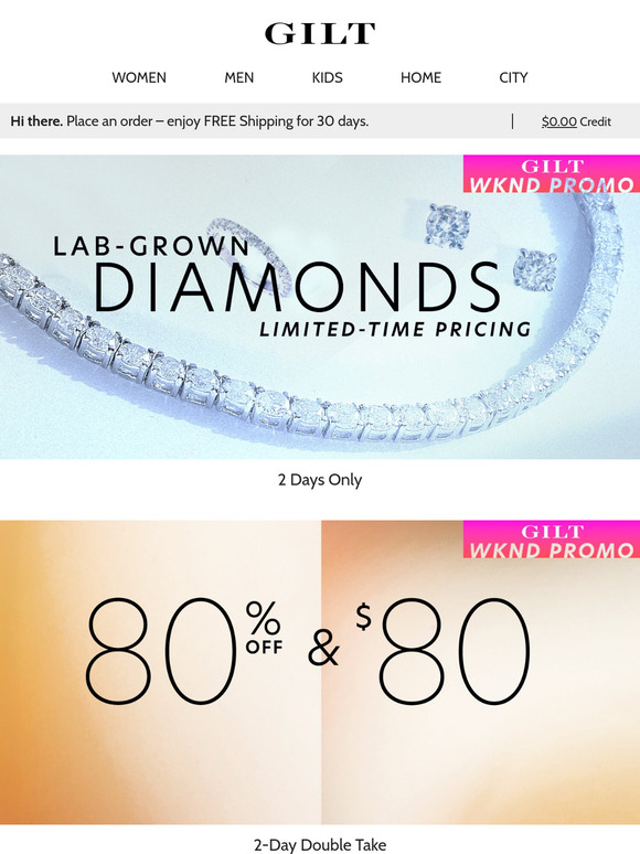 💎 Lab-Grown Diamonds with 2-Day Pricing 💎