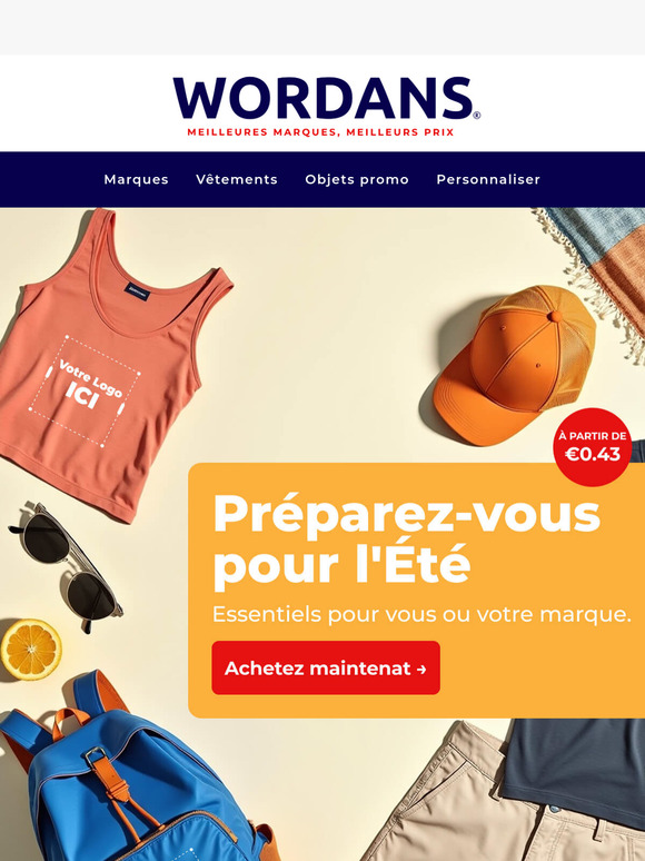 Restez au frais et stylé cet été dès 2,30 € ☀️