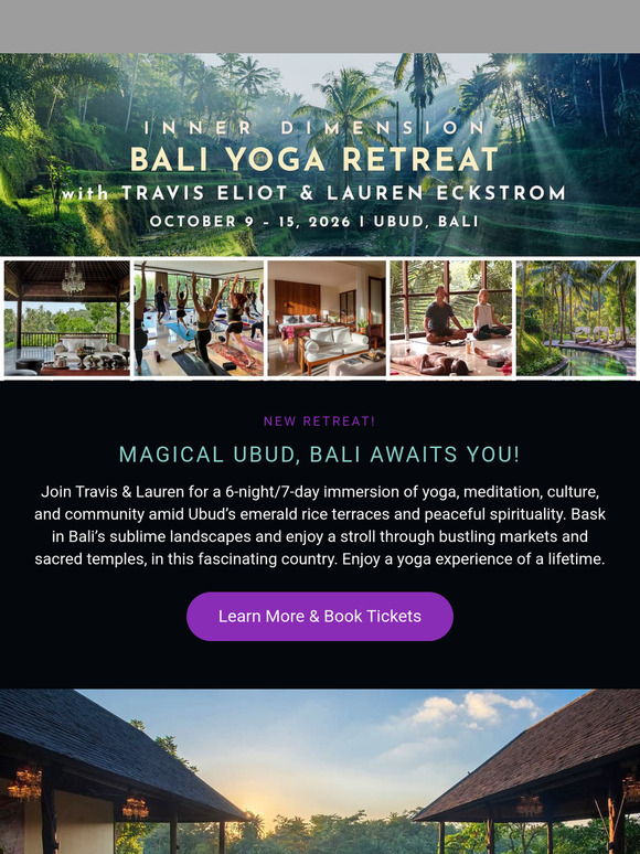 🛕 Book Your Bali Yoga Retreat — Emerald Rice Fields Await!