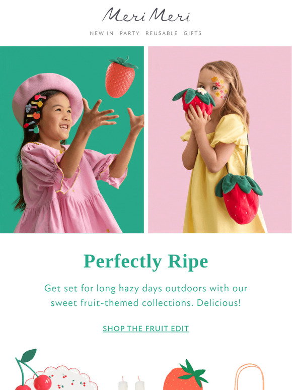 Meri Meri: Get Summer Party Ready! 🍓 🍋 🍒 | Milled