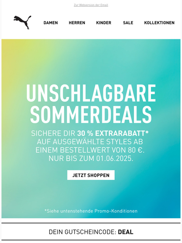 30 % EXTRA* auf ausgewählte Styles 🔥