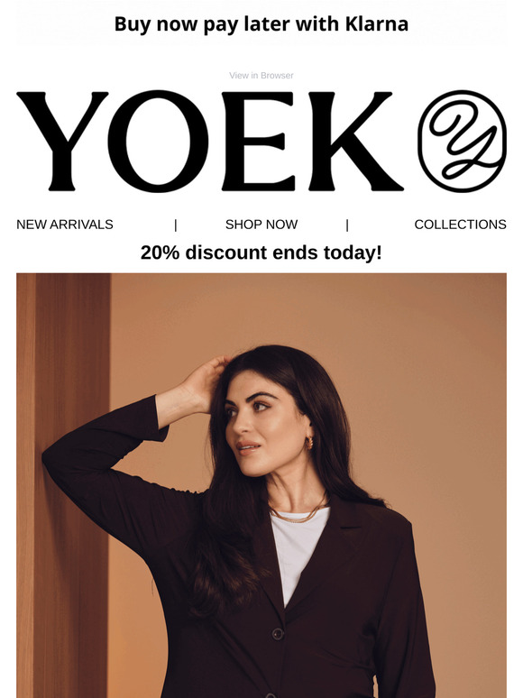 ⏰ Last chance: 20% off at 2 Essentials