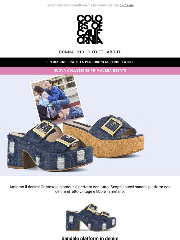 Denim lover 🩵​ Scopri i sandali