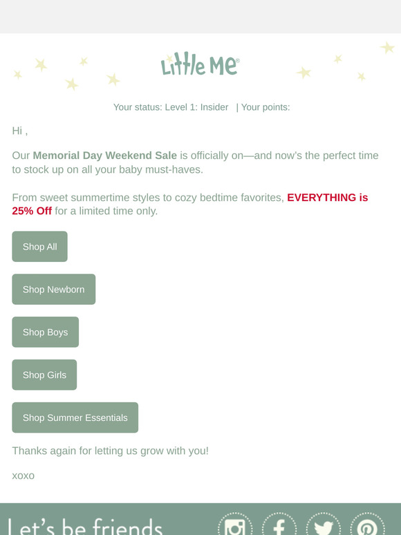The Sale Has Started—25% Off Everything Is Here!
