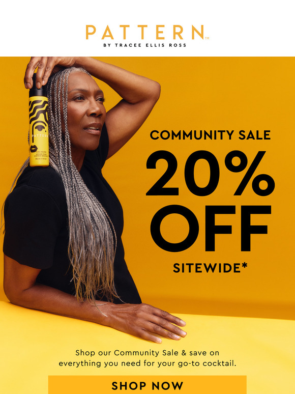 COMMUNITY SALE = 20% Off Everything You 💛