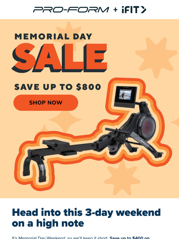 Get ready: It's Memorial Day Weekend!