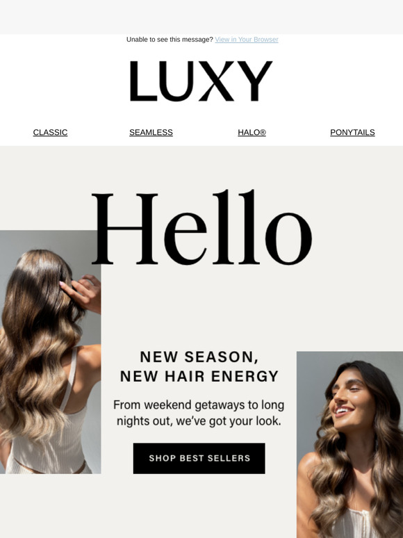 Summer hair loading… ☀️