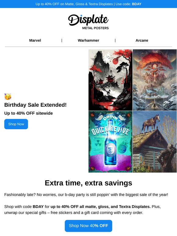 🎰 Up to 40% Off – One Last Chance!