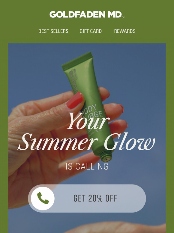 Goldfaden MD does summer with 20% off