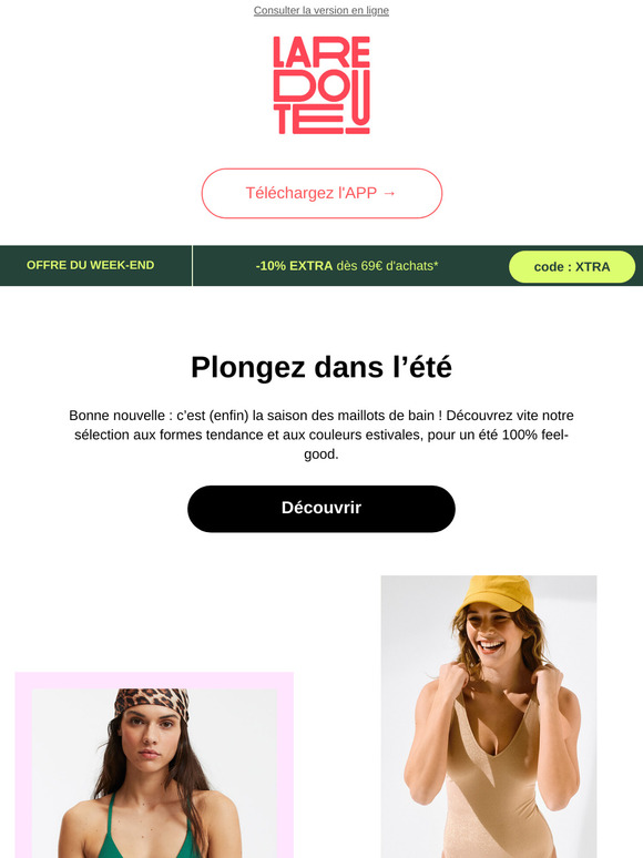 Adoptez le maillot de bain de votre été ☀️
