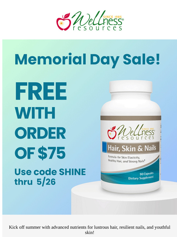 Memorial Day Sale Is Here!